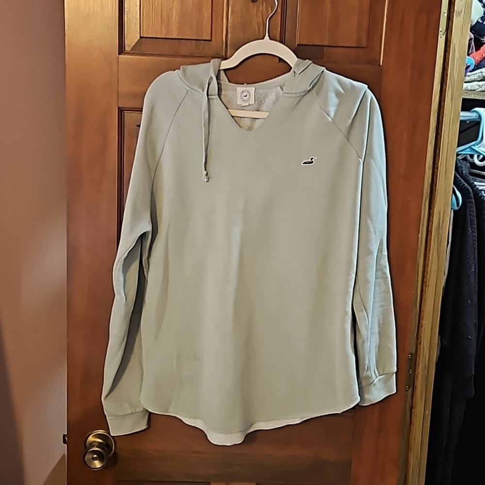 Green loon logo hoodie